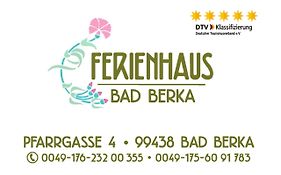 Ferienhaus Bad Berka - 5 Sterne Unterkunft DTV
